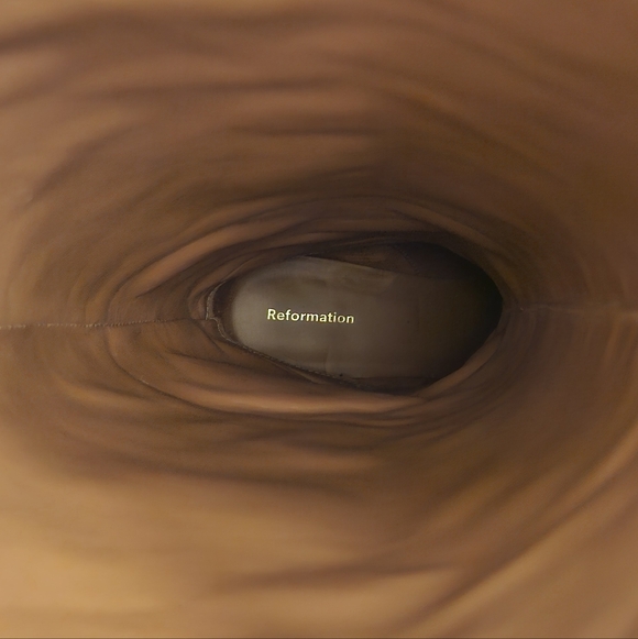 Reformation Remy Genuine Leather Knee Boots - Picture 13 of 13